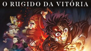 Portuguese poster for DEMON SLAYER: KIMETSU NO YAIBA -TO THE HASHIRA TRAINING-