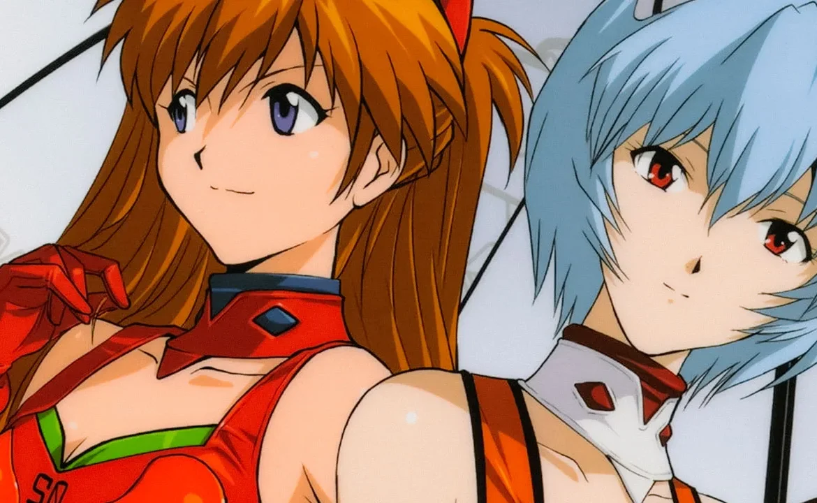 Evangelion: IA imagina Asuka e Rei como duas garotas reais