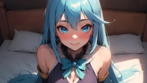 KonoSuba: IA recria Aqua de forma espetacular