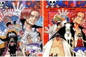 Shanks dan Blackbeard Selalu Bersama di Sampul Volume One Piece?!