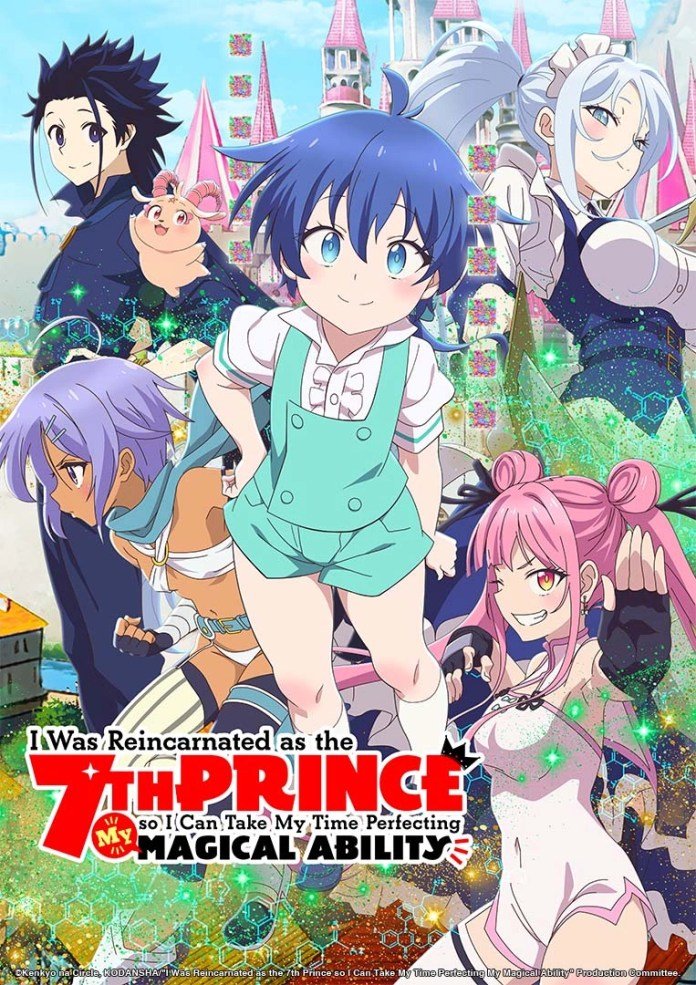 I Was Reincarnated As The 7Th Prince Anime Main Visual 2