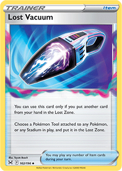 Lost Vacuum card from the Pokémon TCG.