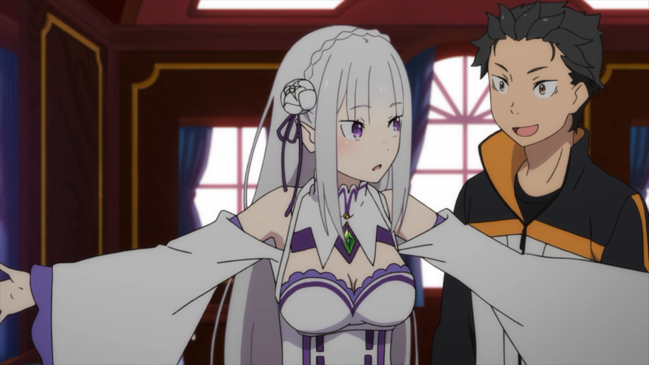 Emilia's breasts got bigger