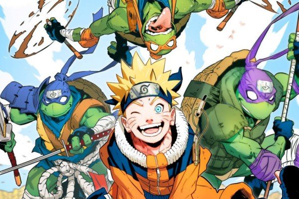 Komik Naruto dan TMNT Akan Hadir! Pertemuan Ninja Beda Dunia!