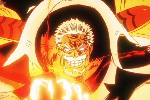 The Moment Garp Uses Galaxy Impact in One Piece Episode 1114!